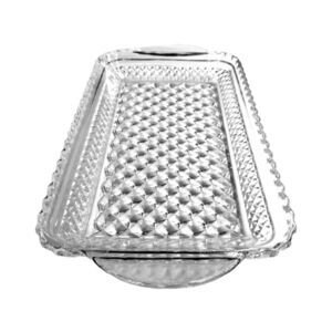Anchor Hocking Wexford Glass Relish Tray Trinket Dish 5"x9"